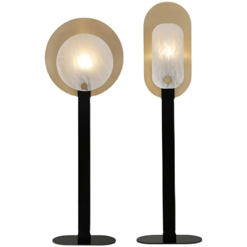 

Modern Nordic mid-style metal floor lamp