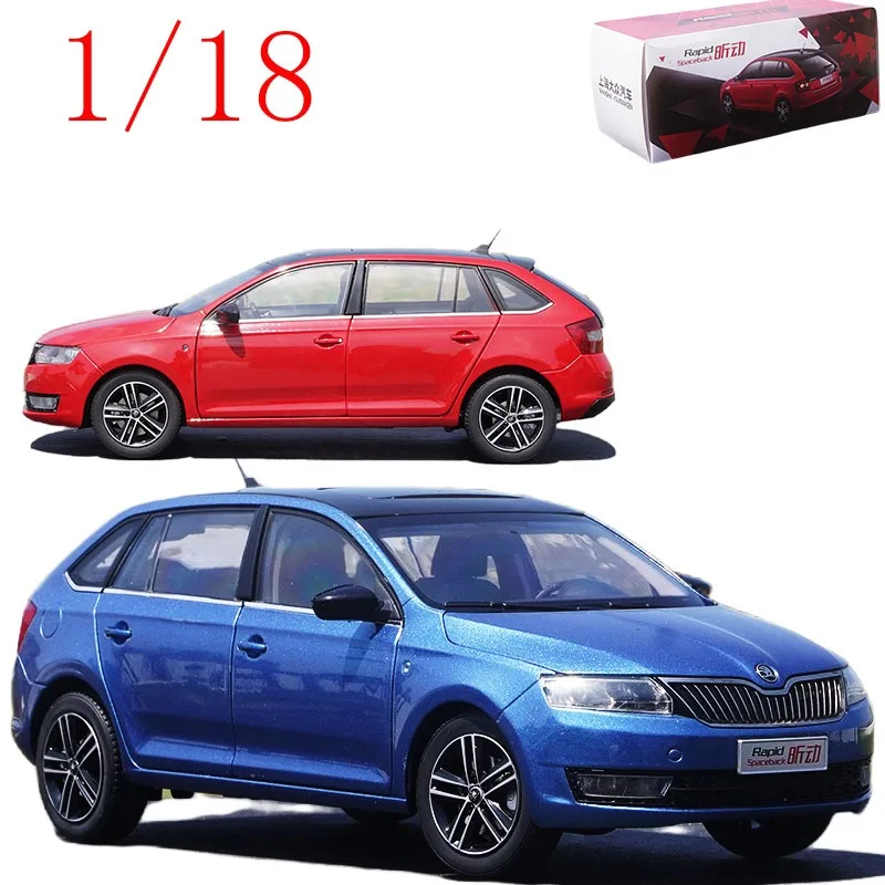 

Diecast 1/18 Scale ‌OEM SAIC Volkswagen Skoda Rapid Model Car Alloy Car Model Toys for Boys Gift