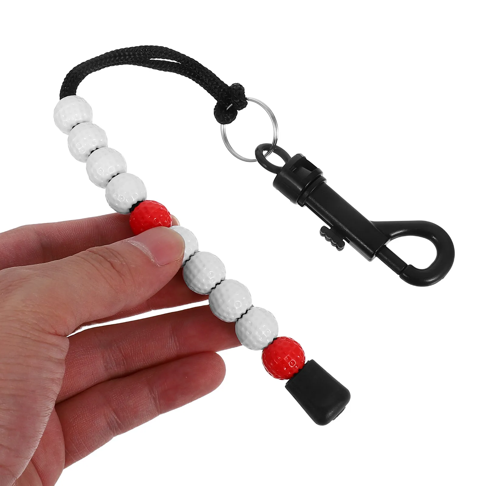 

4Pcs Golf Score Counter Bracelet Beaded Scoring String Wearable Stroke Tracker Lightweight Secure Fit Golf Training Equipment