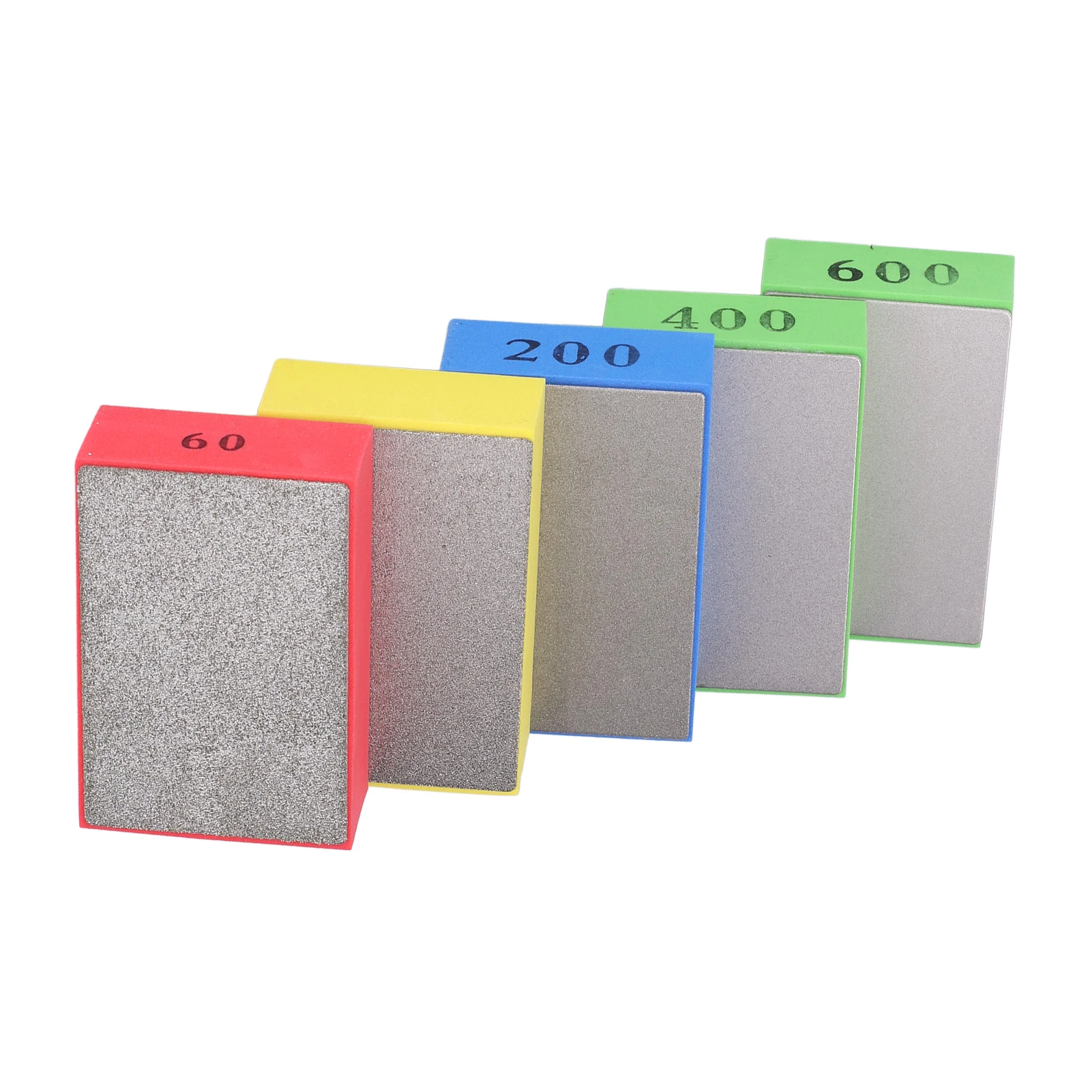 Hand Polishing Pads for Tile Stone Trimming Deburring 60# 100# 200# 400# 600# Grit Hand Tool Ceramic Abrasives