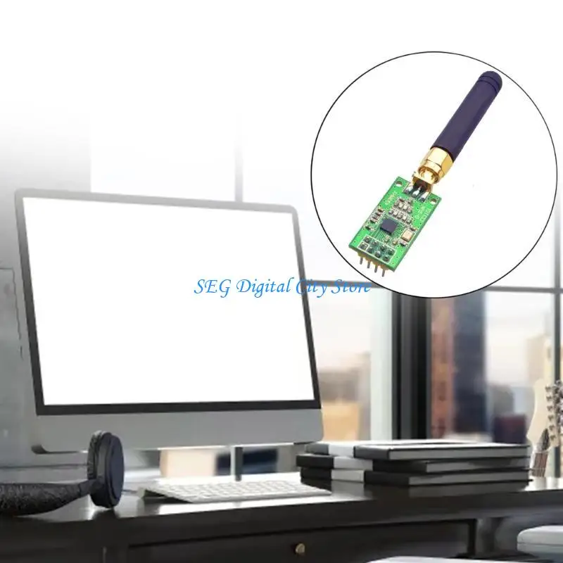 

U75B Upgraded CC1101 High Speed Wireless RF Transceiver Board 433Mhz Long-Distance