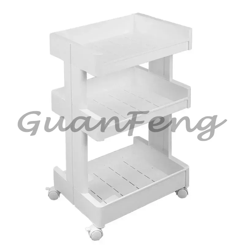 Ultra Light Beauty Salon Trolley with Wheels, Multi-layer Drawer Tool Cart for Nail & Eyelash Extension Special Tools