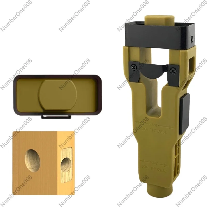 

Door Latch Mortise Tool Installation Kit - Assists With Material Removal And Installation