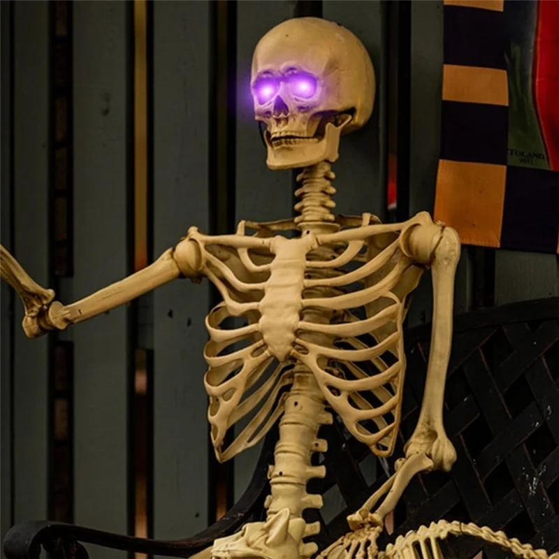 ABLK 2 조각 라이트 업 Skeletoneyes 할로윈 Led 빛나는 눈, 마스크 용 공포 Diy 눈, 호박, 묘비, 시간이있는 소품