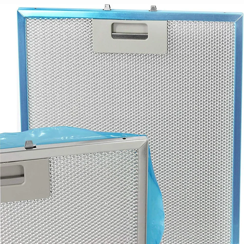 1pcs 305X267X9mm Cooker Hood Filters Stainless Steel Metal Mesh Extractor Vent Filter Exhaust Fans Home Kitchen Ventilators