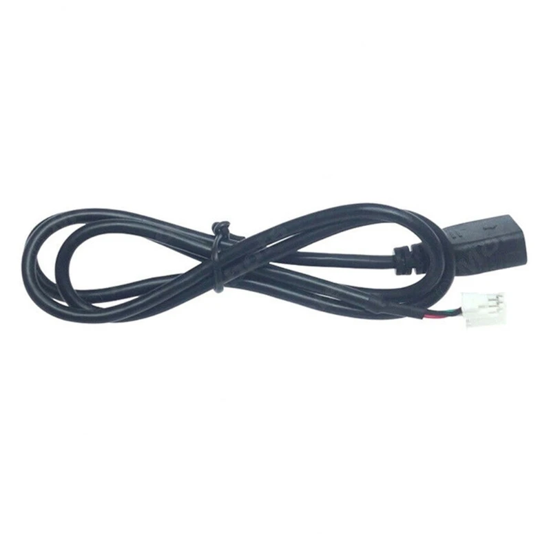 Y1UB 75cm Puerto USB para coche Auto barco AUX Cable extensión USB adaptador 4 pines + conector 6 pines