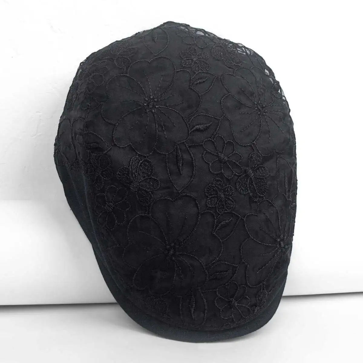 Peaked Cap Girls Lace Embroidery Casual Hat Ladies Street Versatility for Traveling Personality Advance Hats Retro Style