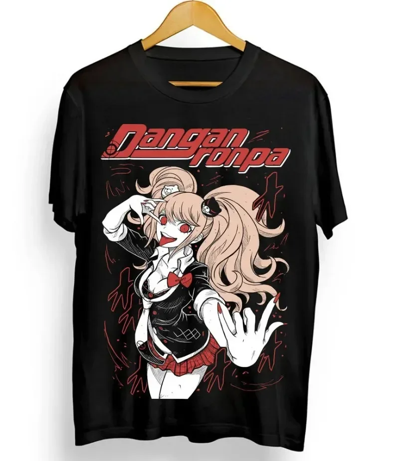 Dangan T-Shirt Ronpa 2 Danganronpa Mikan Tsumiki Girl Anime Black Shirt Women Clothing  Y2k Top  Graphic T Shirts  Pro Choice