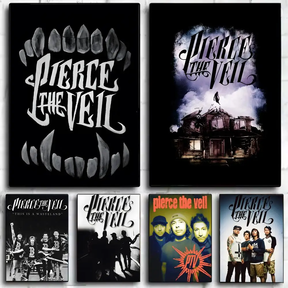 P-Pierce T-The Veil PTV Rock Band Poster Wall Art Print Poster Decorative Mural Home Decor Gift Unframed