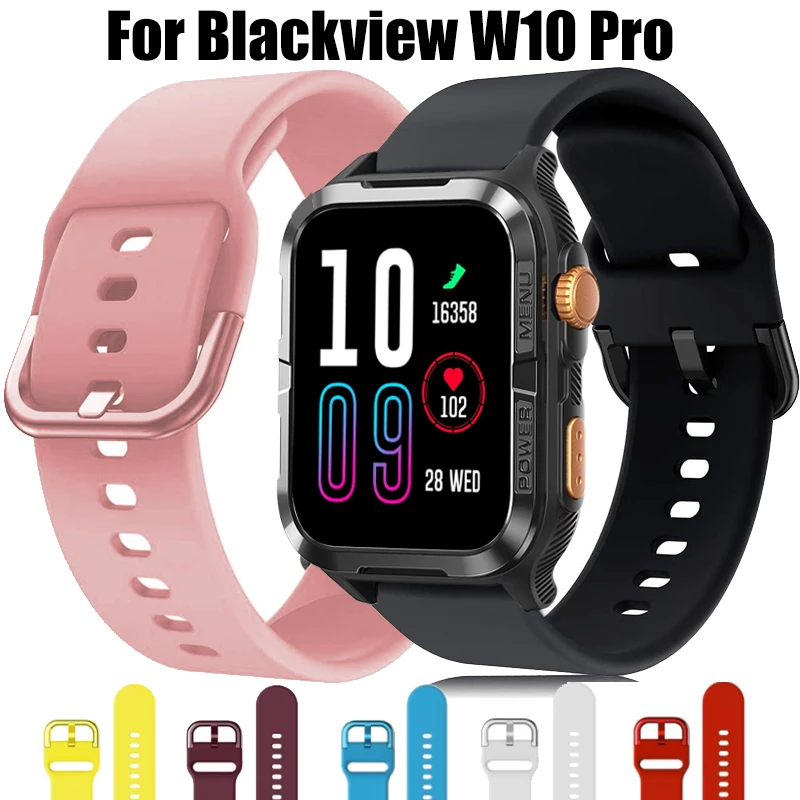 20mm 22mm Silikonarmband für Blackview W10 Pro Sportband für Blackview W90 Pro W80 Pro W70Pro W50 W50Pro W60 X20/R60/X1Pro/R30