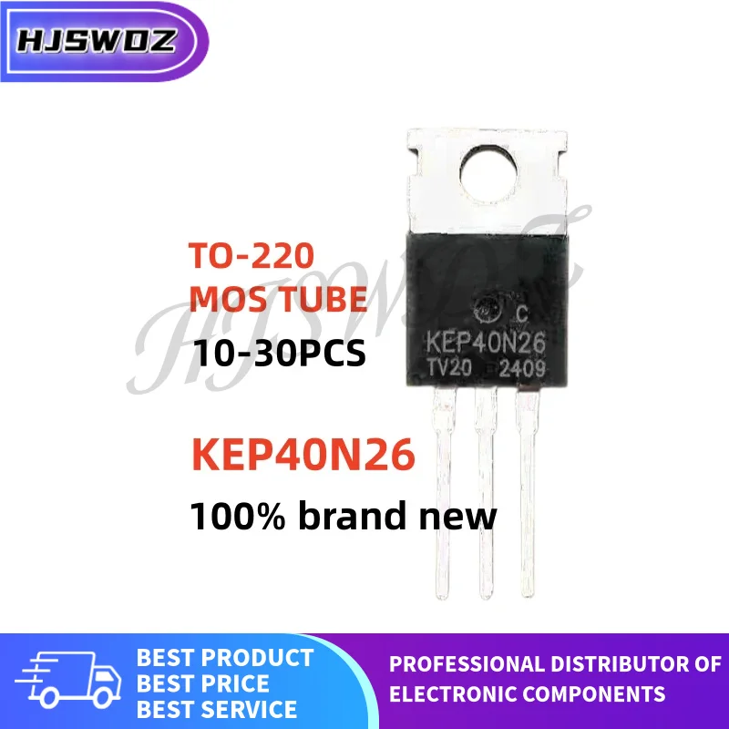 10-20-30PCS KEP40N26 40N26 TO-220 N-channel MOSFET Field effect tube 100% quality