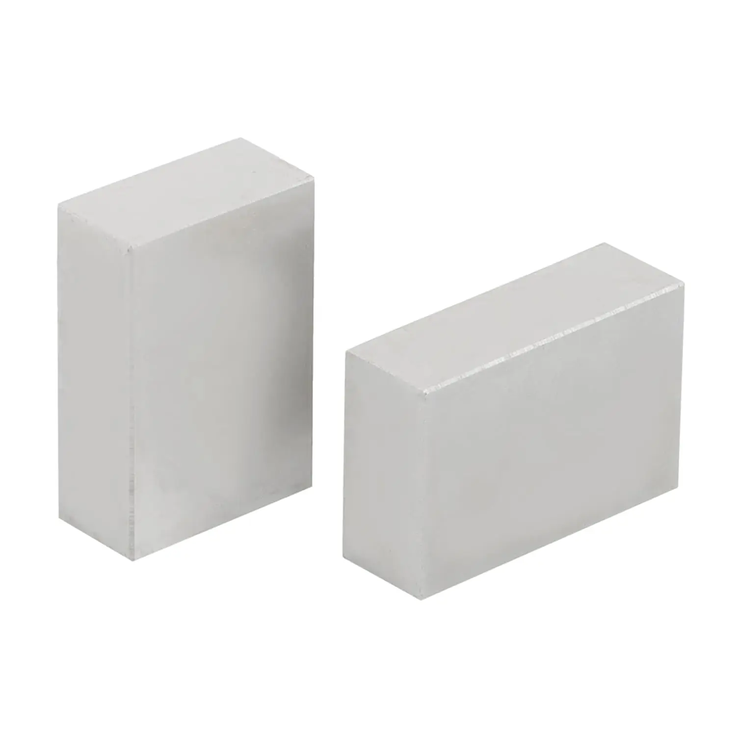 

Набор параллельных металлических блоков 1" x 2" x 3", закаленная сталь, без отверстий, парные, высокая точность для механической обработки