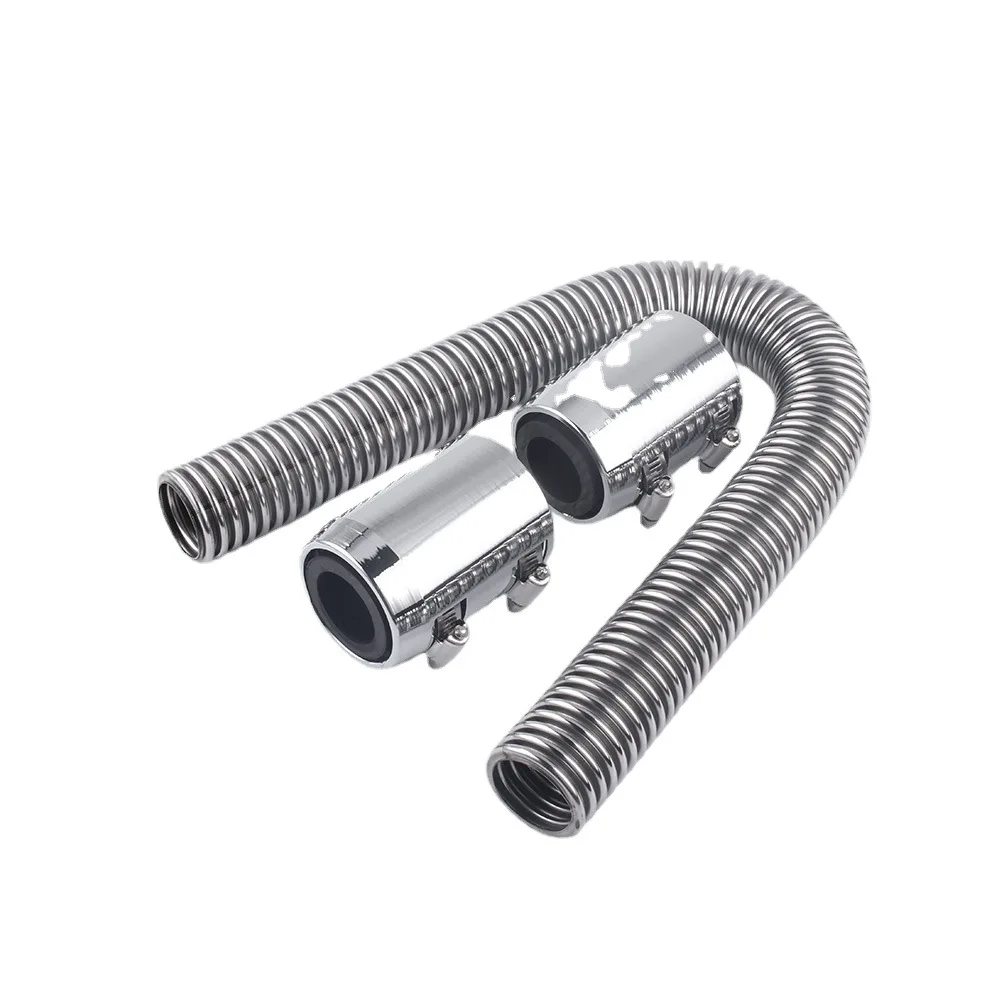 Automobile modification accessory cooling water pipe set 36 engine radiator 24 stainless steel hose 48 inches