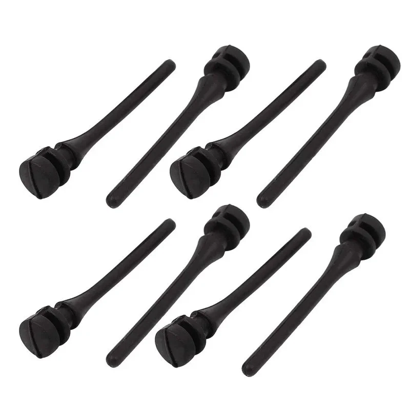 TEUCER Computer Case Cooling Fan Shock-Absorbing Adhesive Nail CPU Radiator Fan Fixing Clips Silicone Fixed Nails Without Screws