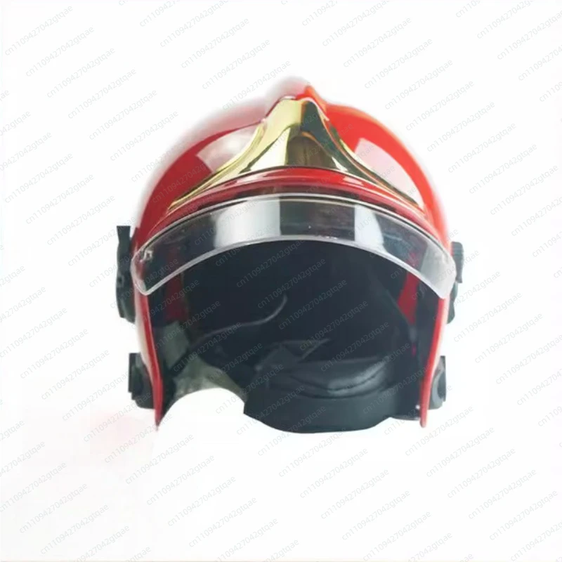 Fire Helmet Gold Plated Film Fire Full Helmet Double Sided Cover Pressure Resistant Safety Helmet