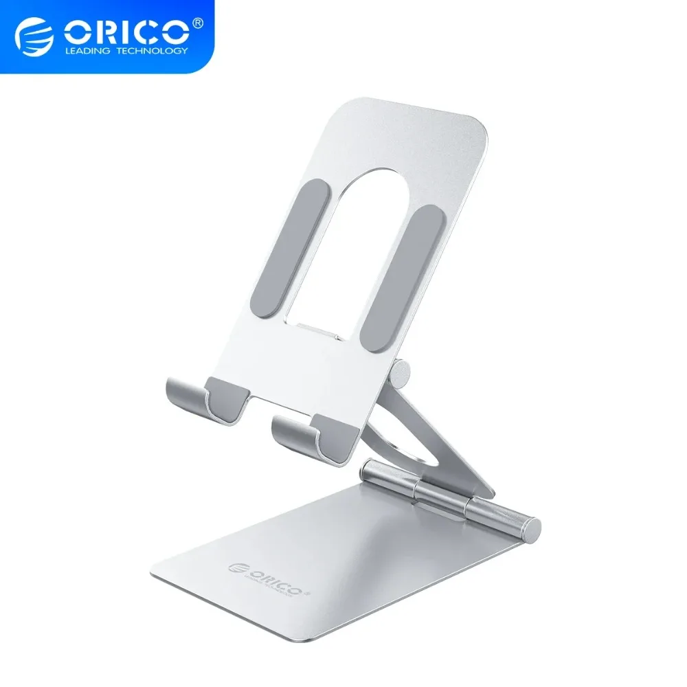 ORICO Mobile Phone Stand Metal Foldable Adjustable Stand Desktop Desk Stand for iPhone Samsung Xiaomi Phone ORICO Official Store