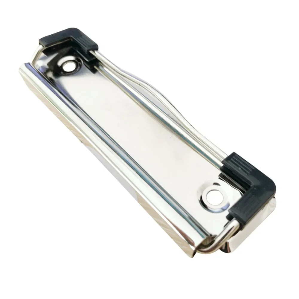 10pcs Metal Board Clips 10cm Strong Stationery Clip School Office Document Spring Clip Accessory Stationery Notebook File Folder