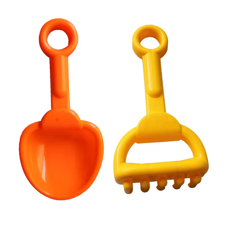 4pcs bambini spiaggia giocattolo pala bambino scavando sabbia pala sabbia bagno acqua strumento sabbia setaccio a rete