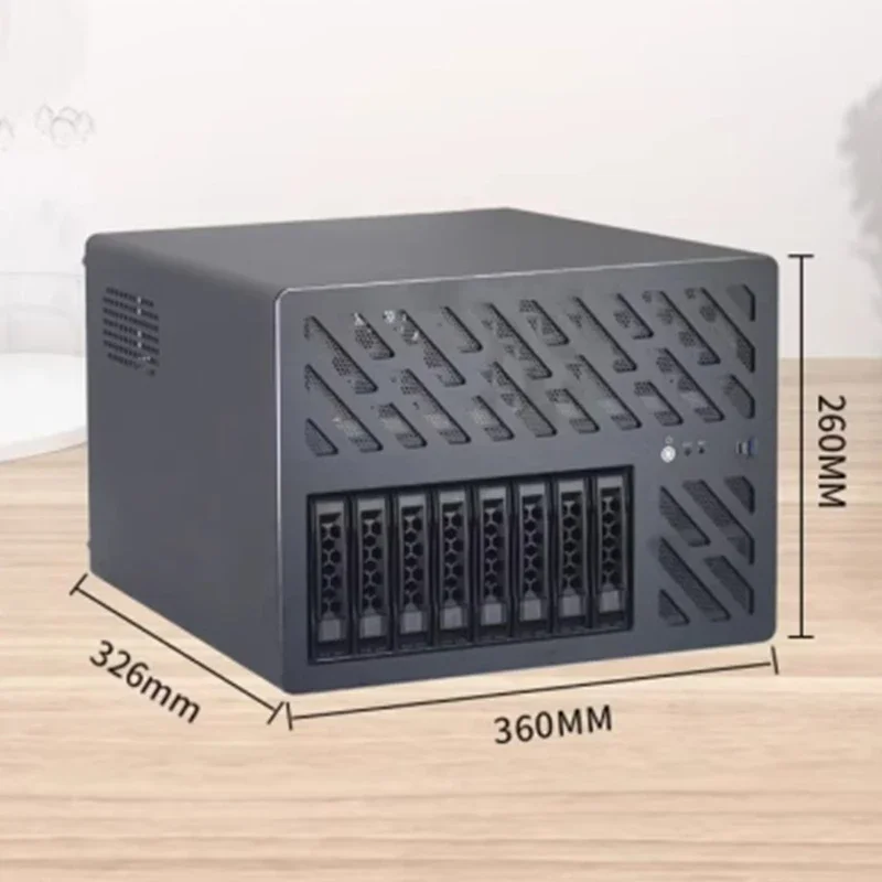Upgrade Disk Storage Server Half-height PCIE Card Slot ATX Mainboard ATX Power Hot-swappable Chassis