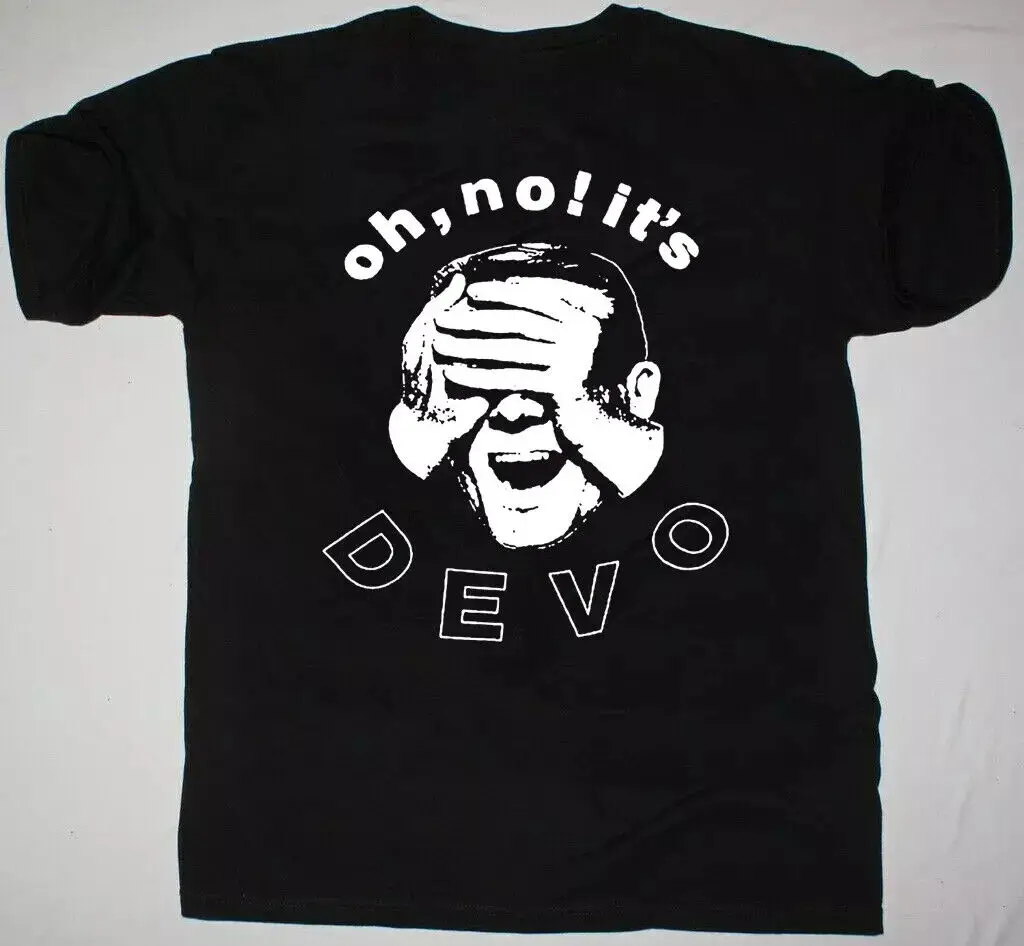 BEST NEW!!! Devo Band Oh No It's Short Sleeve MULTI-COLOR T-Shirt S-5XL