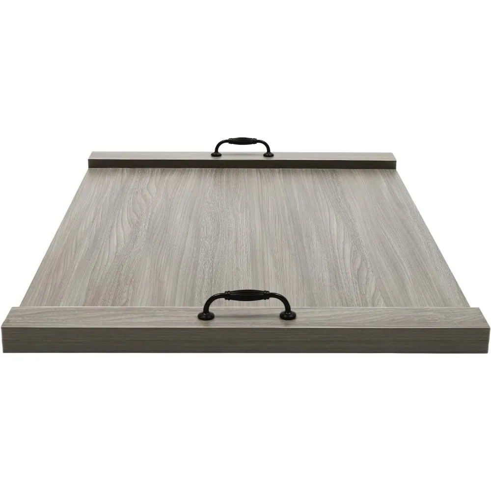 Cubierta superior para estufa, cubierta superior para espacio de mostrador, bandeja decorativa para cocina, utensilios de cocina hechos a mano de madera maciza laminada Extra gruesa, banco de trabajo