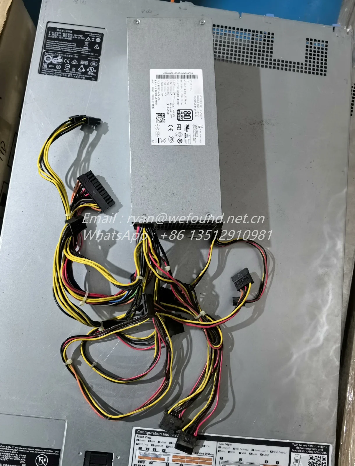 Switching untuk catu daya pengalih AcBel 170W 2U