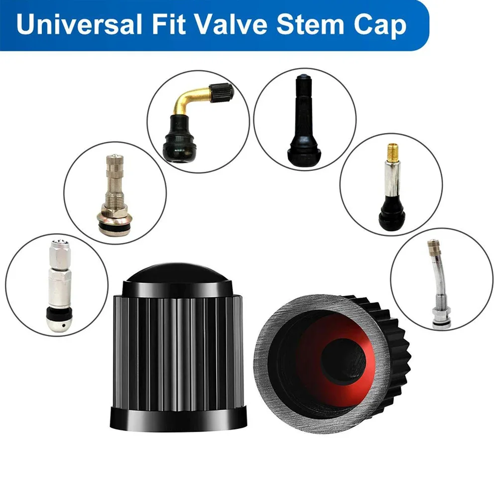 سيارة قضيب صمام إطار قبعات البلاستيك الإطارات صمام الغبار قبعات العالمي عجلة الجذعية يغطي للسيارات دراجة دراجة نارية اكسسوارات السيارات #3