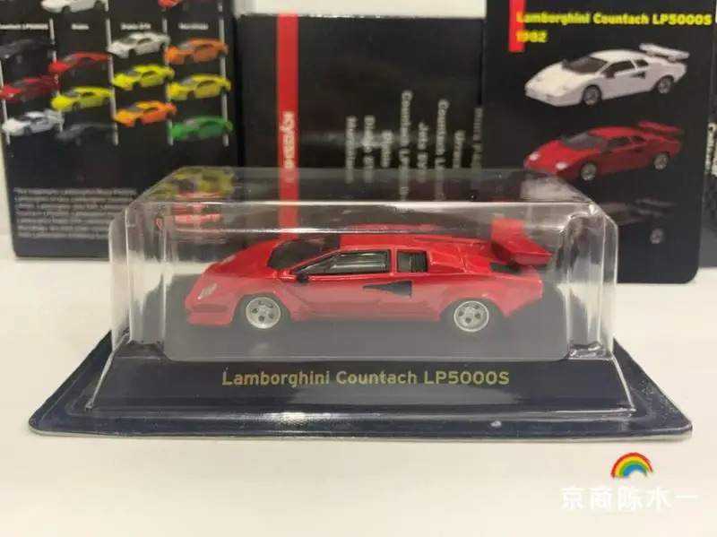 

1/64 Lamborghini Countach LP5000S KYOSHO Collection die cast alloy trolley model ornaments gift