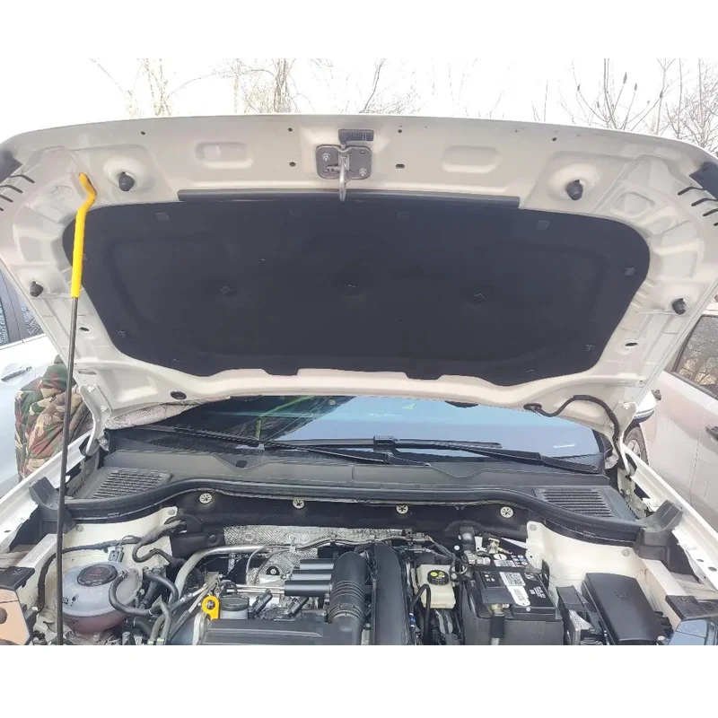 

for Volkswagen Taos 2022 Accessories VW Tharu 2020 2021 2022 Car Front Heat Insulation Cotton Fireproof Covers Car Accessories