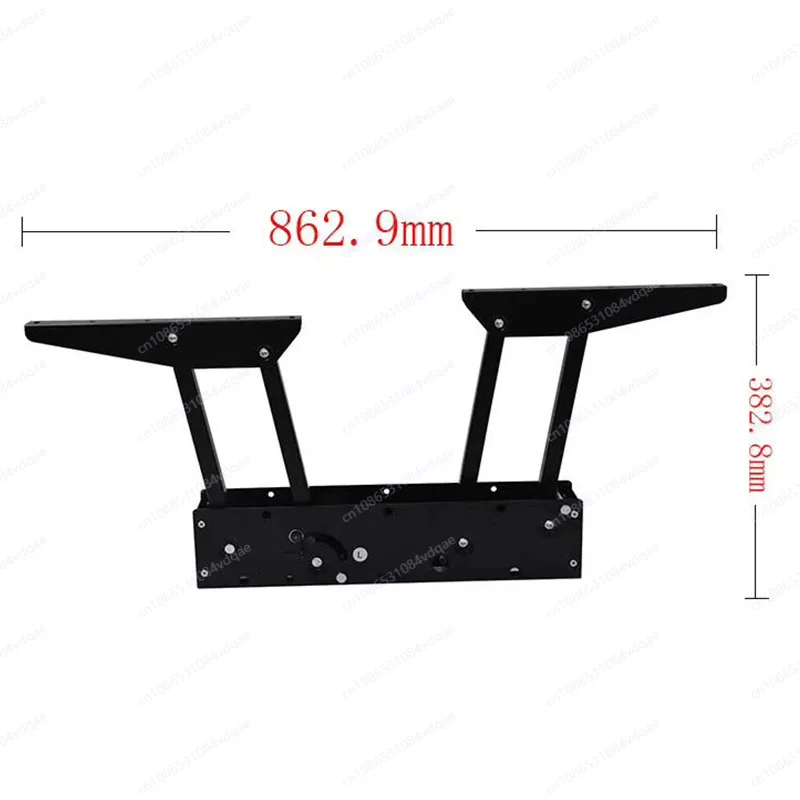 

Multifunctional coffee table lifting frame, coffee table hardware and iron folding bracket, double coffee table lifting frame