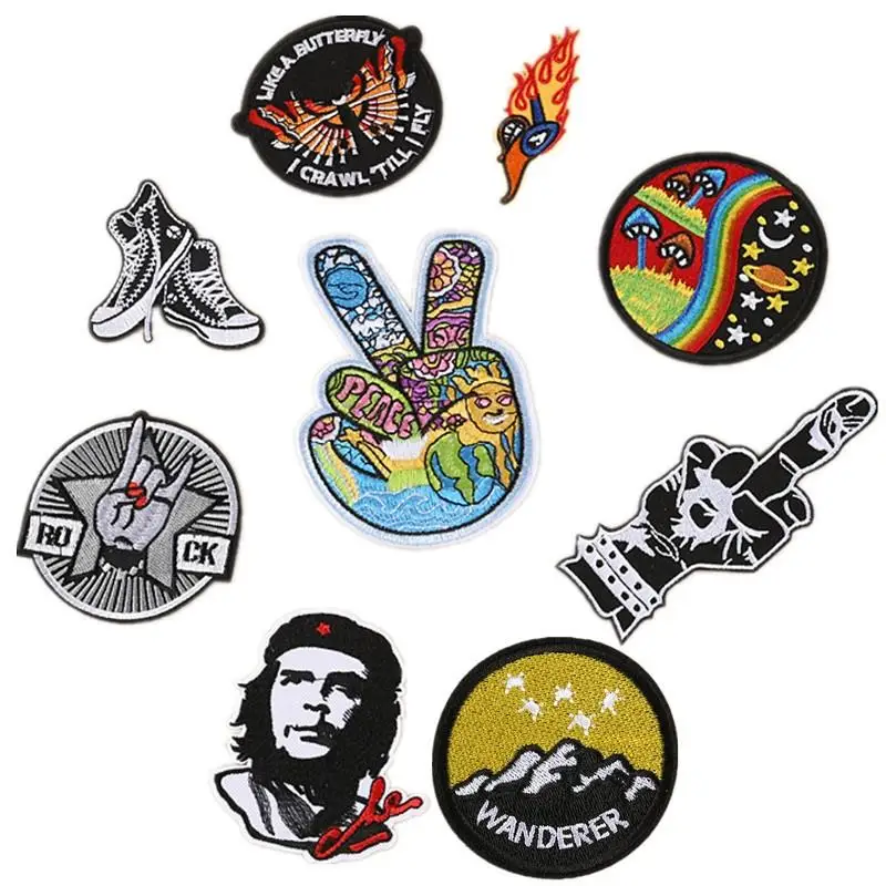 

Вышивка, наклейки для одежды, наклейки «сделай сам»