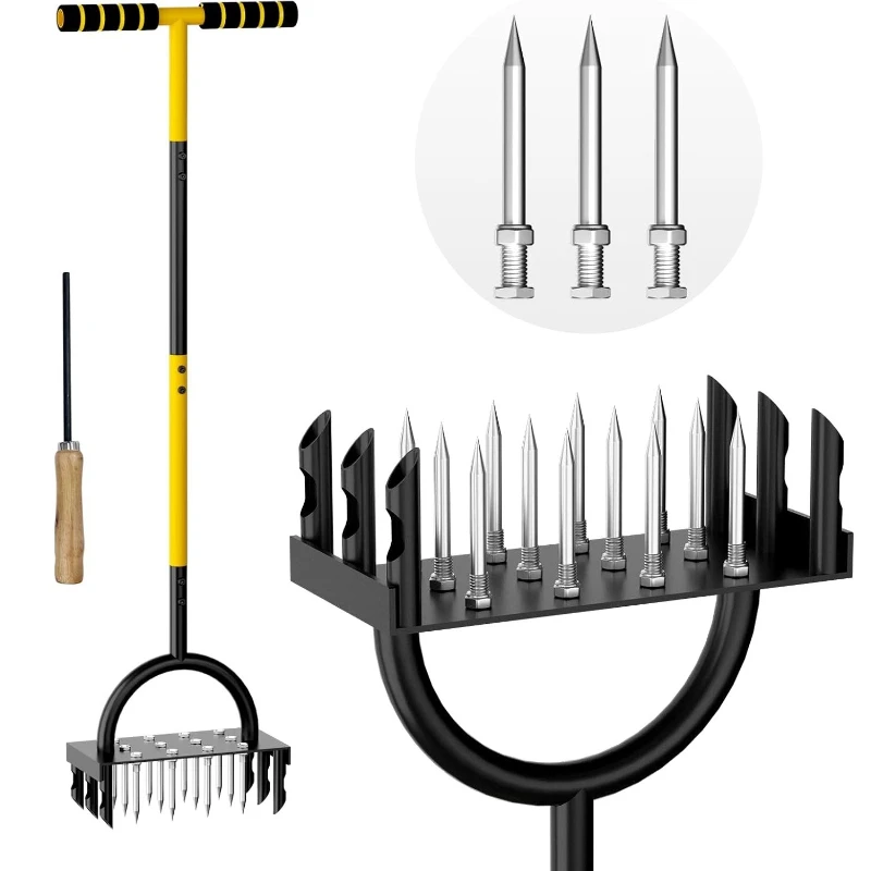 

New garden tools, scarifier