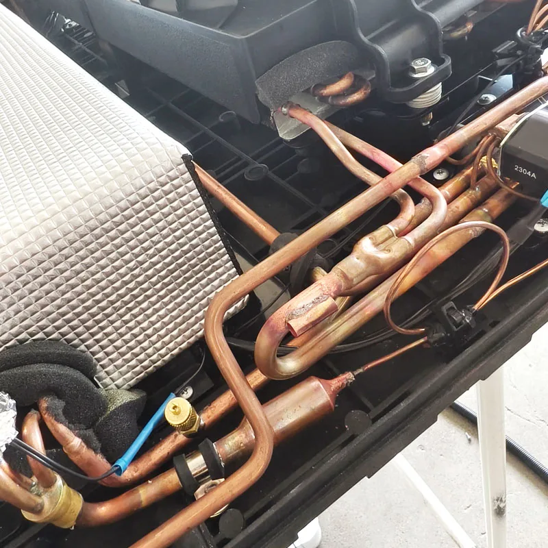 12v Camper RV Air Conditioner Kit Heat & Cool Rooftop RV Air Conditioner Rooftop Inverter T3 Trailer Electric AC Unit