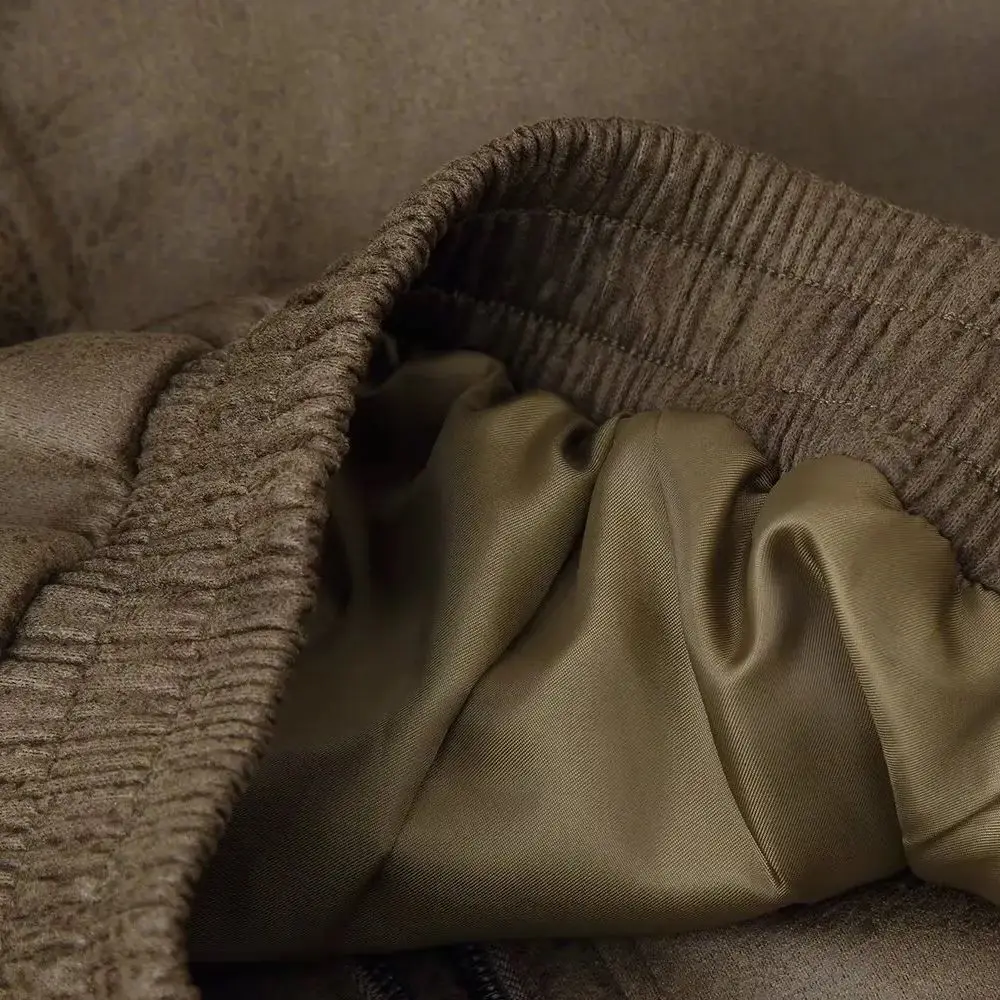 2025 여성 패션 유럽 및 미국 스타일 가을 신상 인조 가죽 효과 재킷 시크 탈부착 가능한 퍼 칼라 아우터웨어