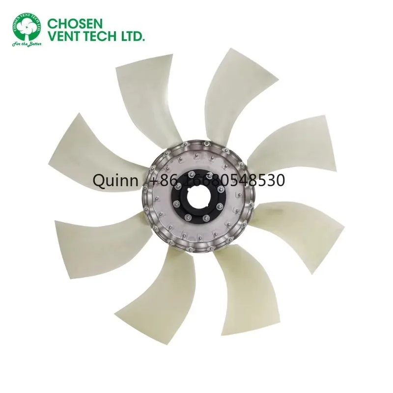 Aspas de Ventilador Industriales de PP de Alto Rendimiento VSHigh en Mumbai, Impulsor Axial de Plástico, Impulsor de Turbina de Flujo Axial