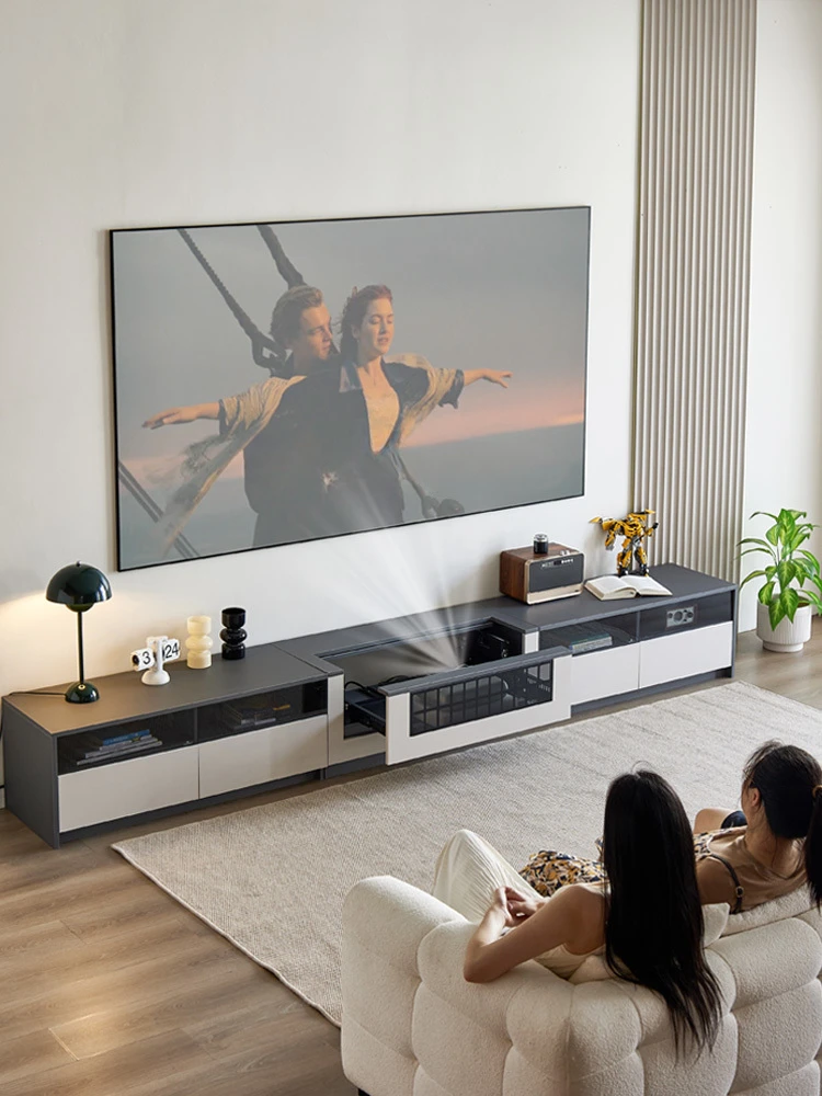 Smart Electric Laser TV Dedicated TV Cabinet Modern Minimalist Living Room