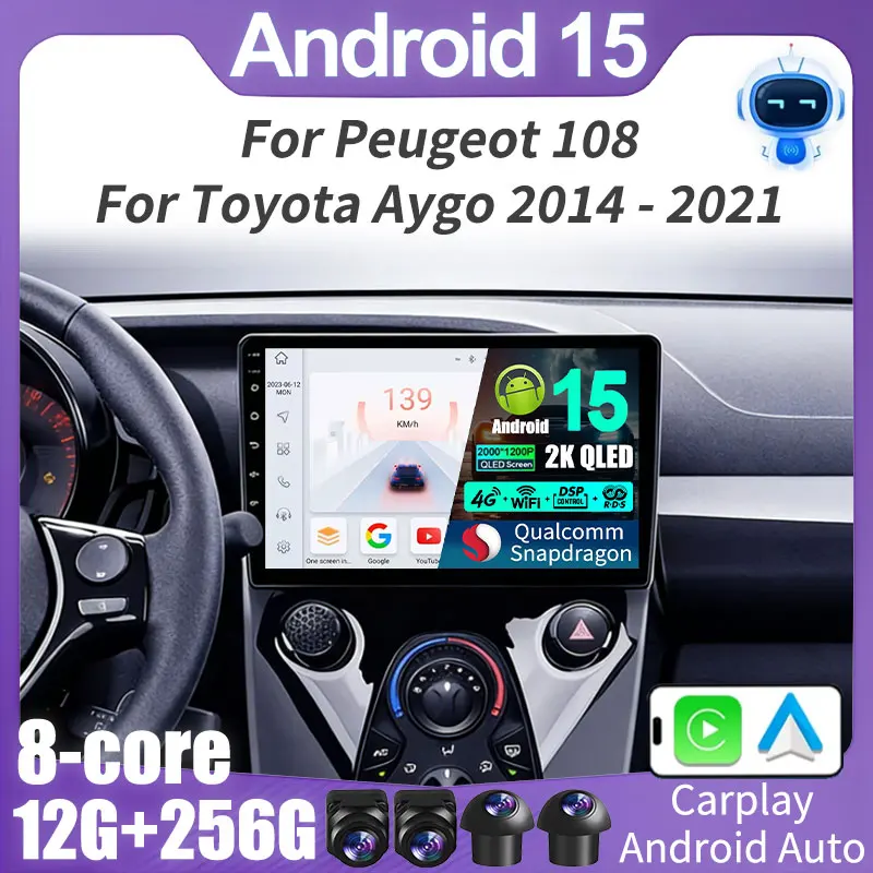 Android 15 Car Radi…