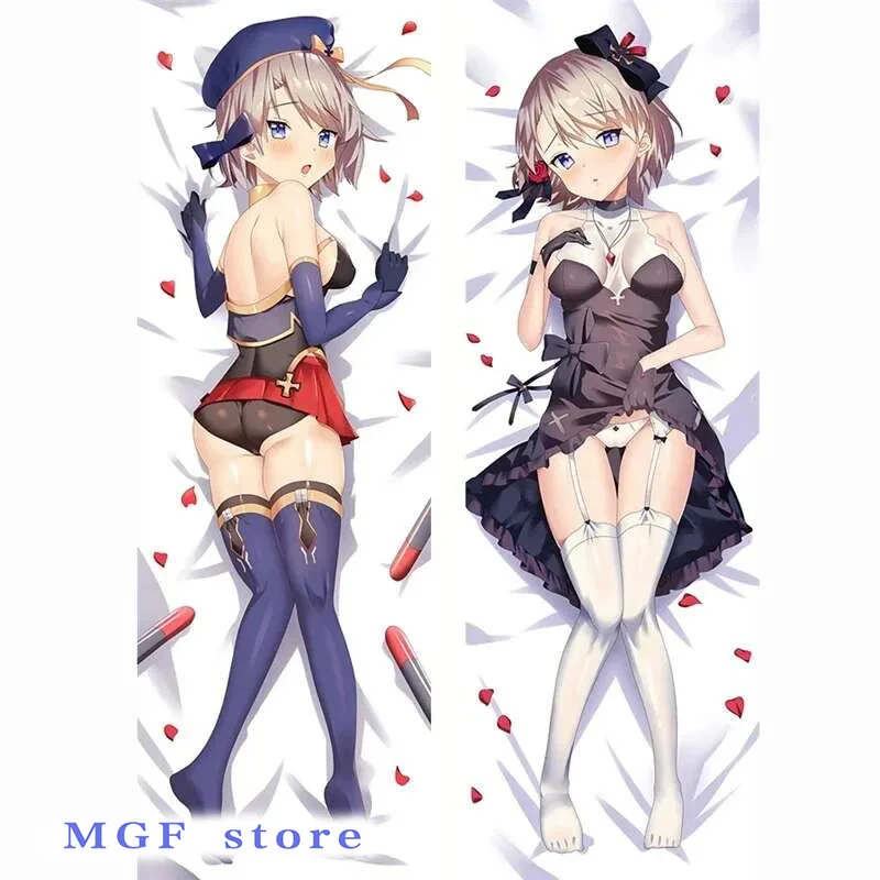 

Azur Lane Anime Game Case KMS 50*160cm Z23 Waifu Dakimakura Sexy Girl Decorative Long Pillow Cover Home Bedding