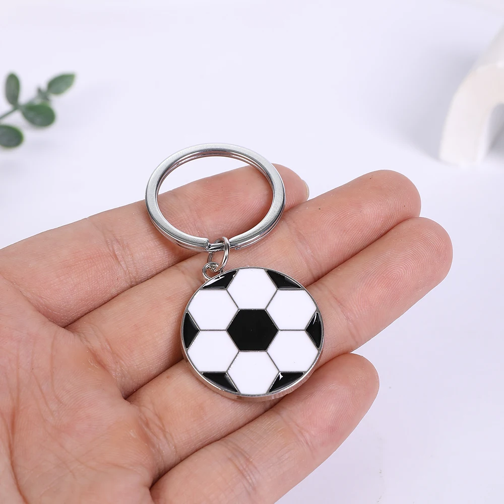 Futebol lembrança chaveiro para homens, fãs de futebol chaveiro, pingente saco, chaveiro, acessórios do presente namorado, Copa do mundo, Copa da Europa, 1pc