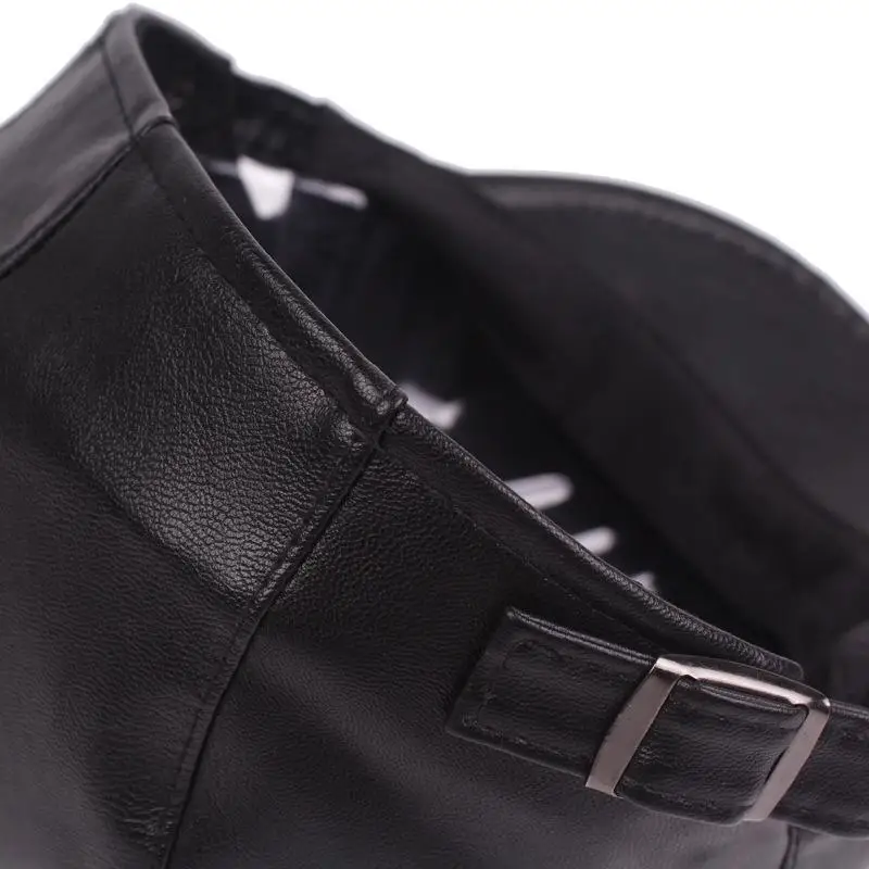 Männer Frauen Efeu Kappe Zeitungs jungen Hut verstellbare Kunst pu Leder Baskenmützen für Frühling Sommer Herbst Gatsby – Detail 4