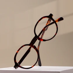 Vintage Small Oval Full Rim Fashion Men And Women Spectacles Transparent Stylish Round Glasses Frames For Prescription Lenses