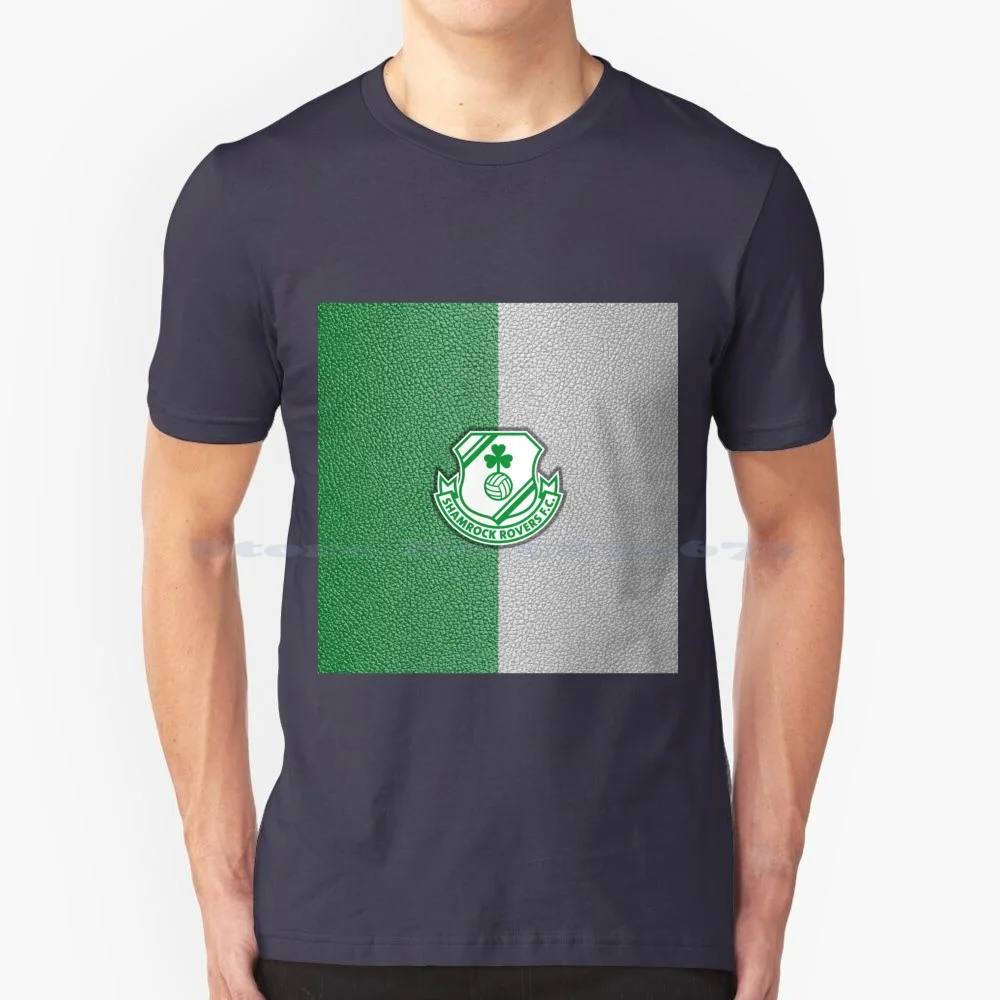 Shamrock rover Fc T Shirt 100% cotone Tee Shamrock rover Fc Shamrock rover Football Club scozzese Premier League