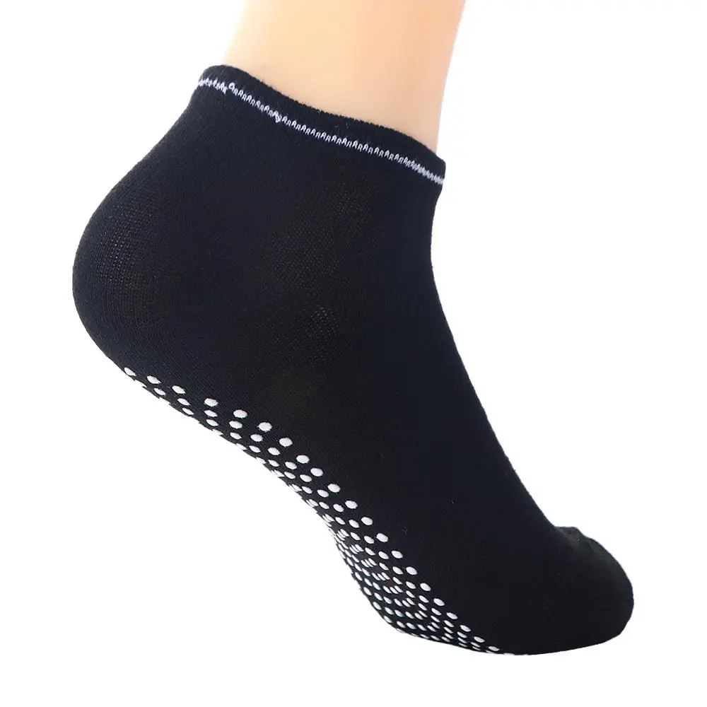 Fitness 1 Pair Anti Slip Cotton Quick-Dry Silicone Women Yoga Socks Elasticity Socks Dance Sock Ballet Socks