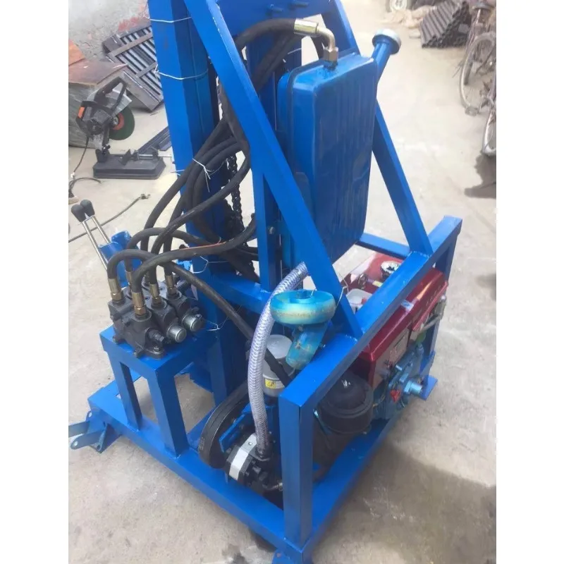 Powerful 200m Hydraulic Water Well Drilling Rig Heavy-Duty Borehole Drilling Machine for Hard Rock