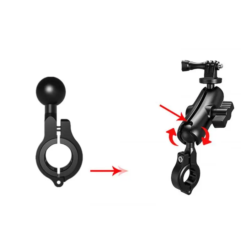 Ball for Head Adapter for Motorcycle Handlebar Base Bike Riding