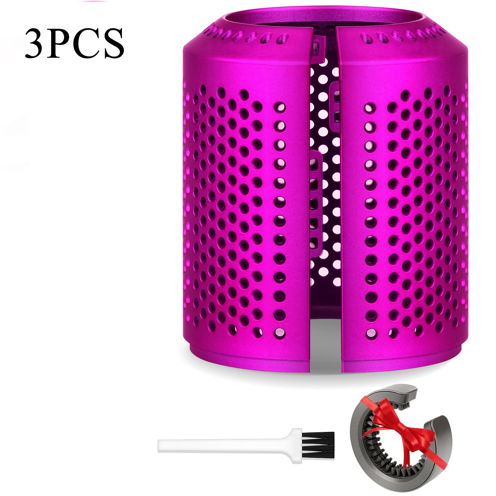 

Upgraded hair dryer filter cover, compatible with Supersonic HD01/HD03/HD07/HD08 models, replacement hair dryer filter (rose)