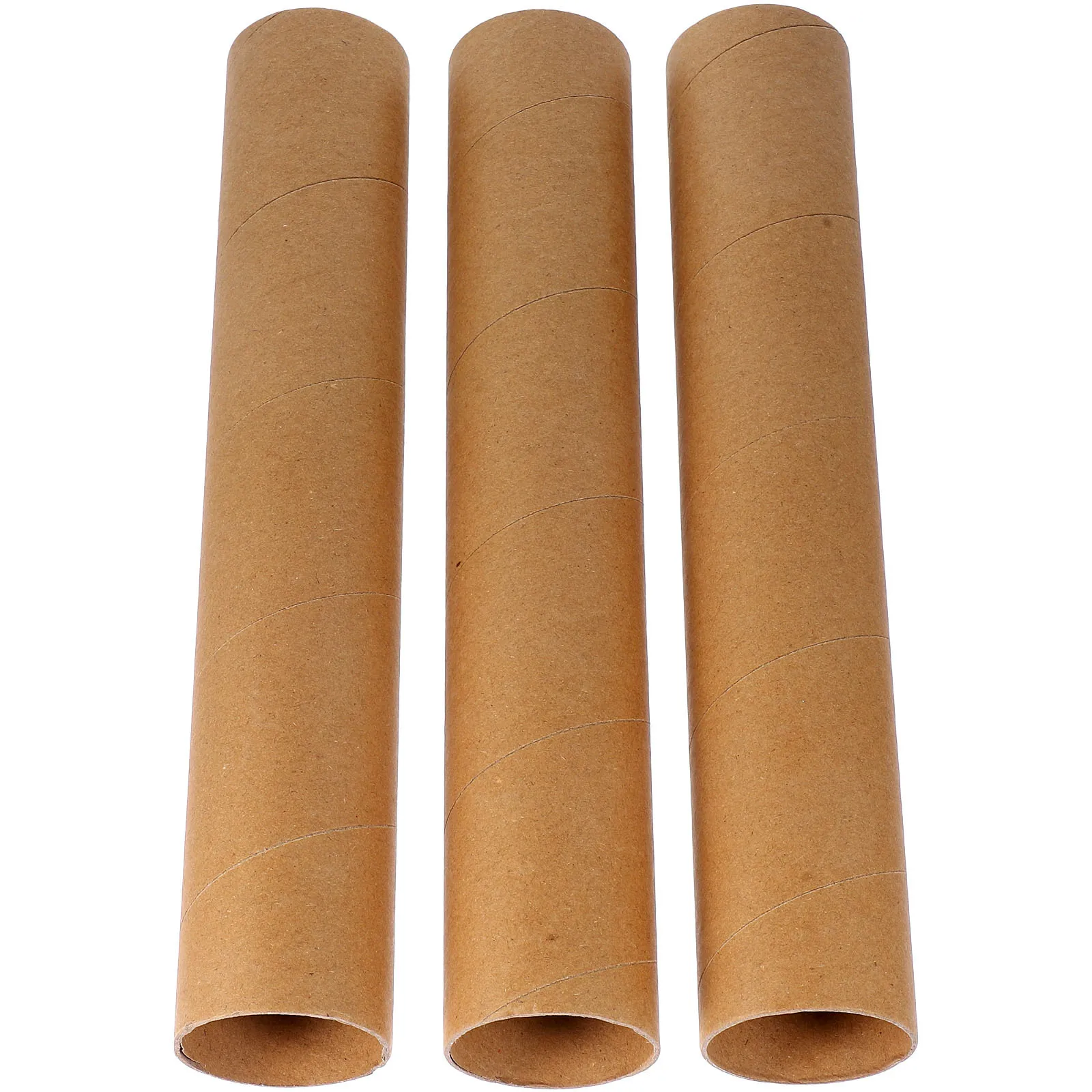 3 قطع من أنابيب الورق المصنوعة يدويًا من المواد الإبداعية المصنوعة يدويًا لتعليم المبكر في الفصول الدراسية وديكور المنزل والمشروعات الفنية