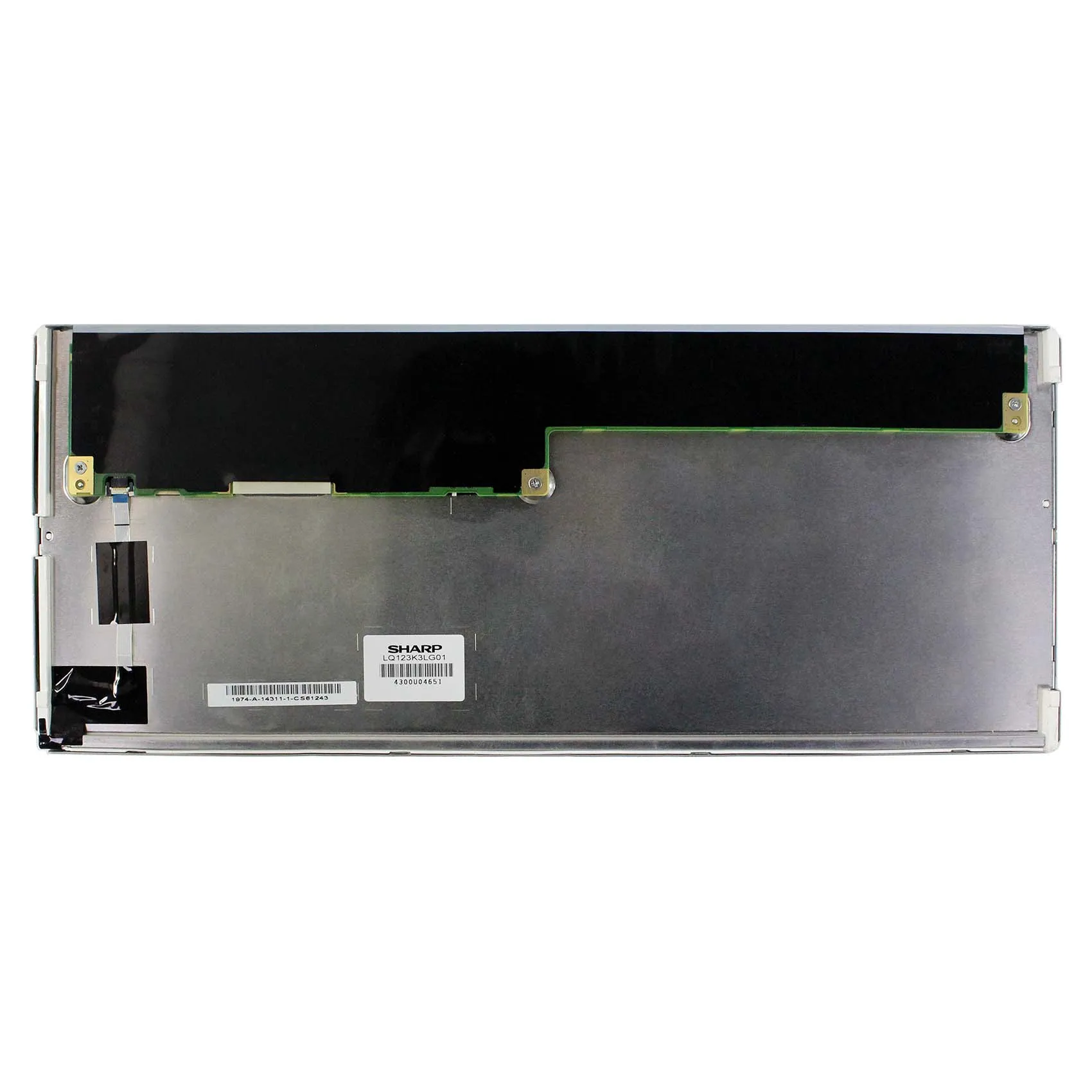 شاشة LVDS بإضاءة خلفية ليد ، موصل LVDS ، lq123lg01 ، x k7.5 ، 20 دبابيس