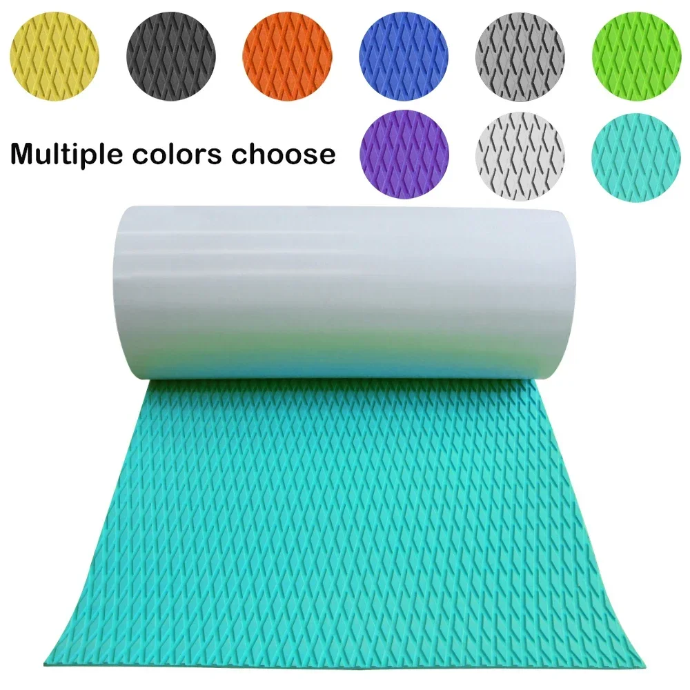 

2400*600*5mm EVA Foam Boat Decking Self-Adhesive Flooring Sheet Non-Skid DIY Traction Pads Grip Mat Kayak Yacht SUP Board Canoe