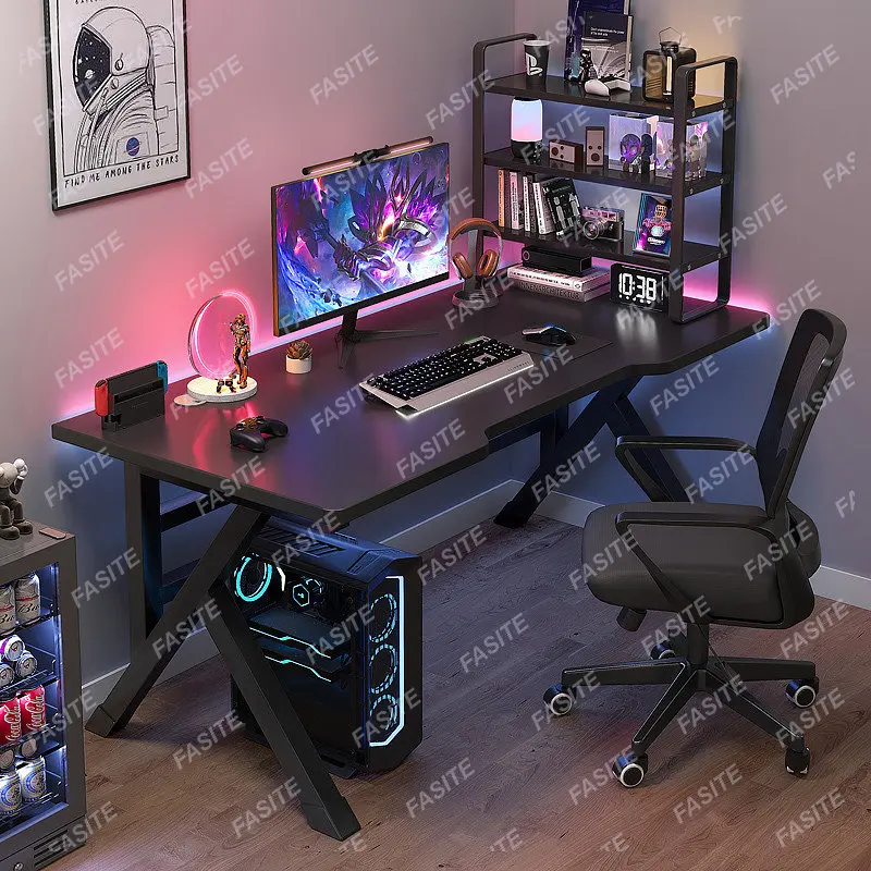 Desktop computer desk esports desk chair set desk bedroom desk office desk